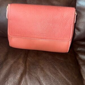 Portland leather goods watermelon medium metro crossbody